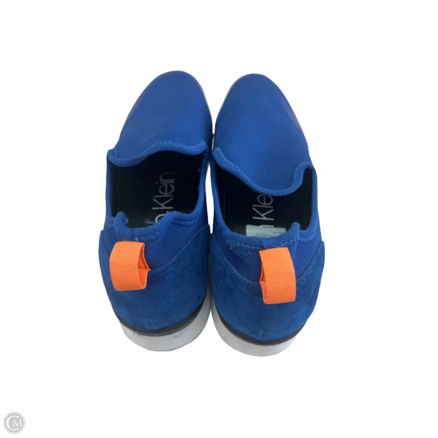 Shoes Sneakers By Calvin Klein In Blue, Size: 11