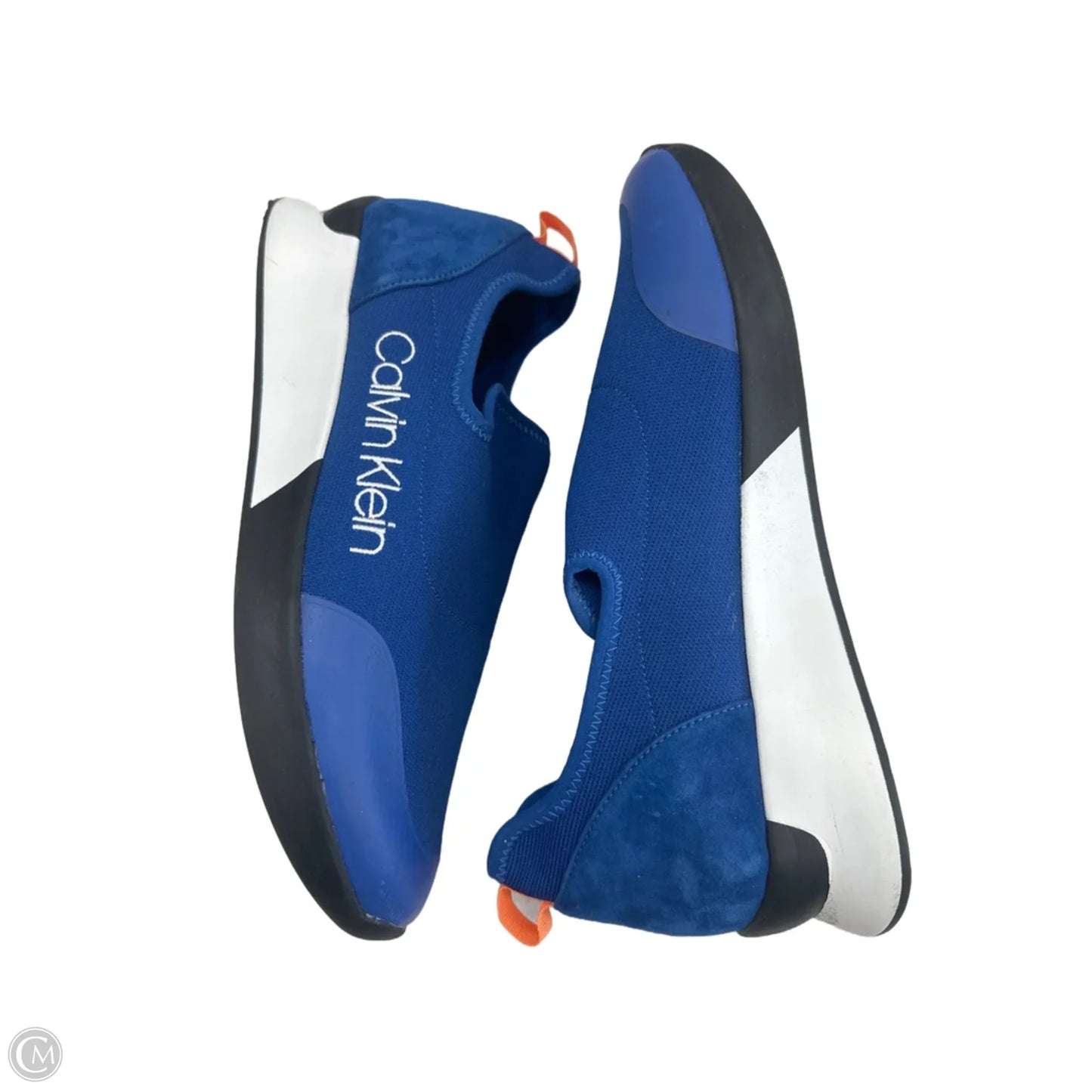 Shoes Sneakers By Calvin Klein In Blue, Size: 11