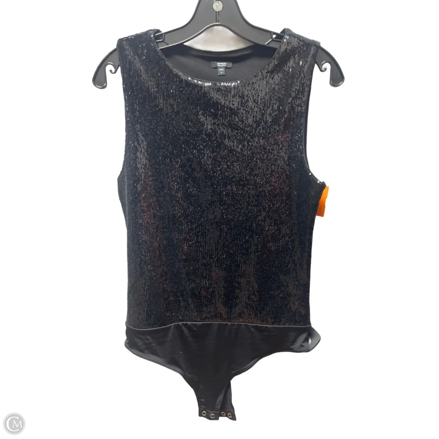 Bodysuit By Express In Black, Size: M