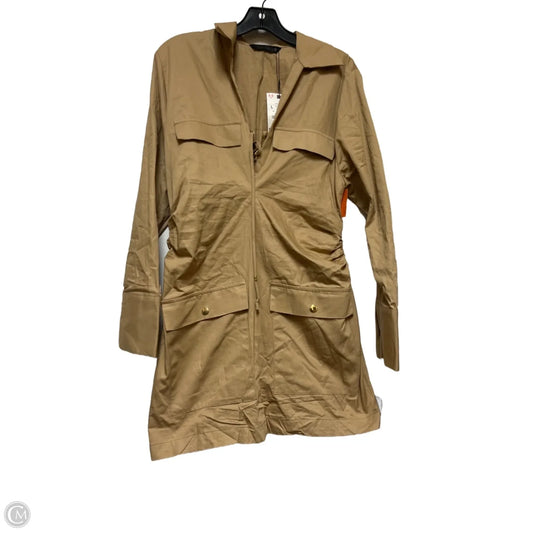 Dress Casual Short By Zara In Tan, Size: L