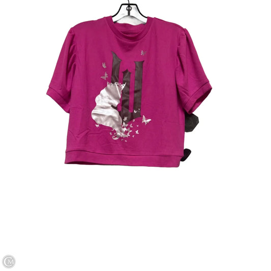 Top Short Sleeve By Clothes Mentor In Pink, Size: S