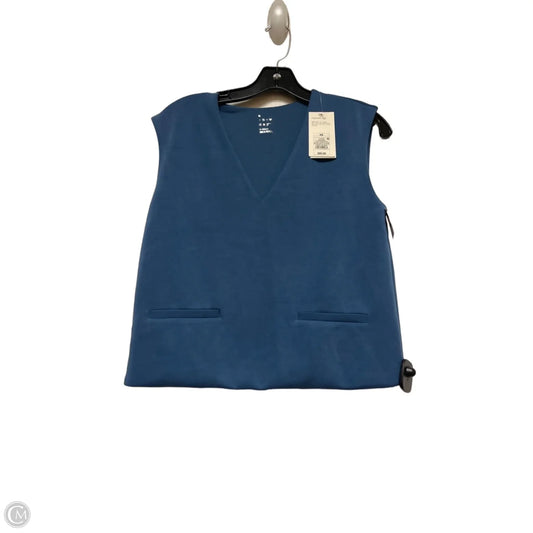 Top Sleeveless By A New Day In Blue, Size: Xs