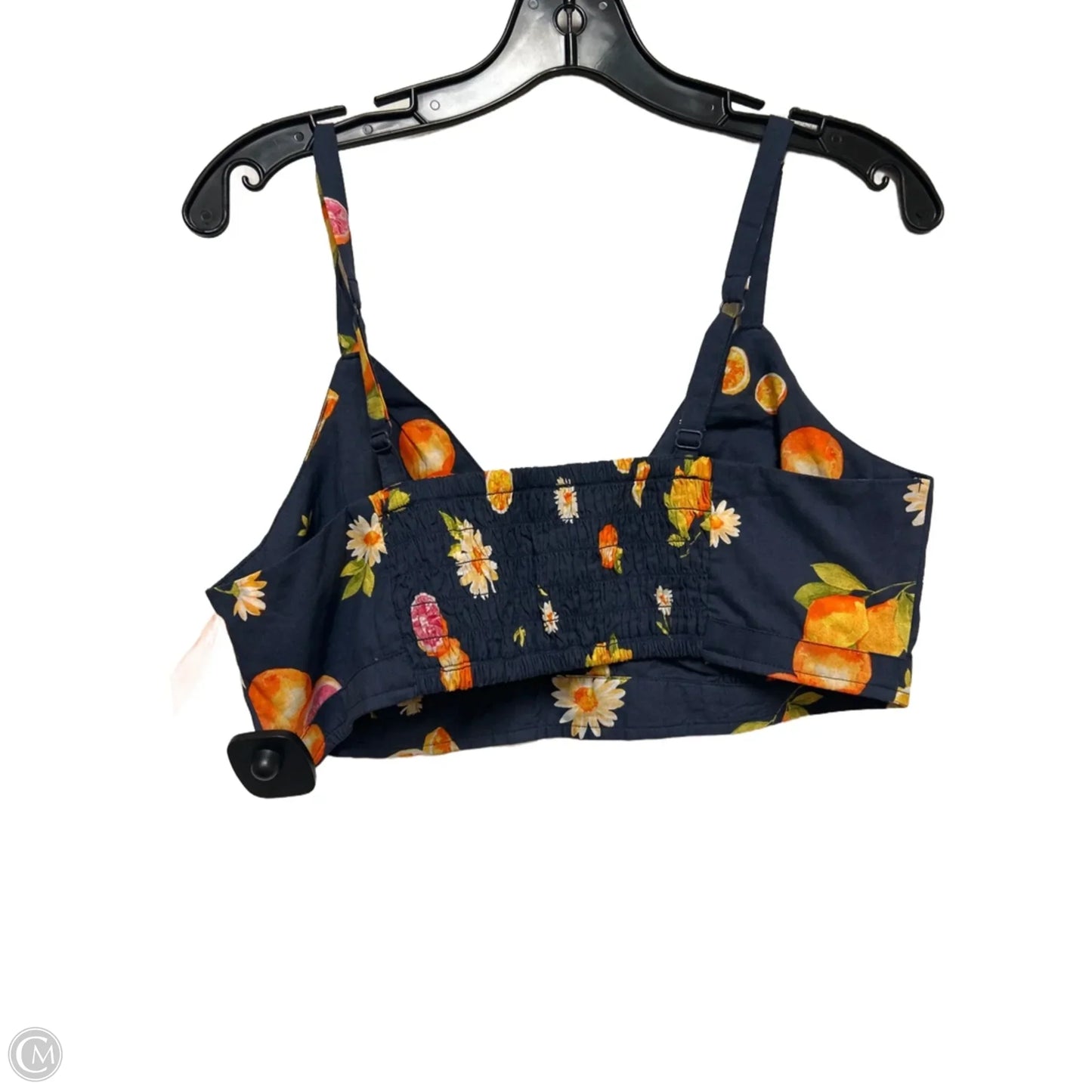 Top Sleeveless By Old Navy In Blue & Orange, Size: L