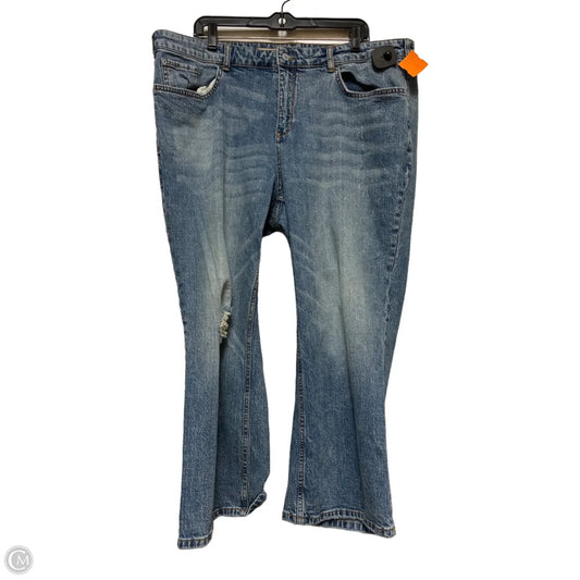 Jeans Boot Cut By Pilcro In Blue Denim, Size: 20