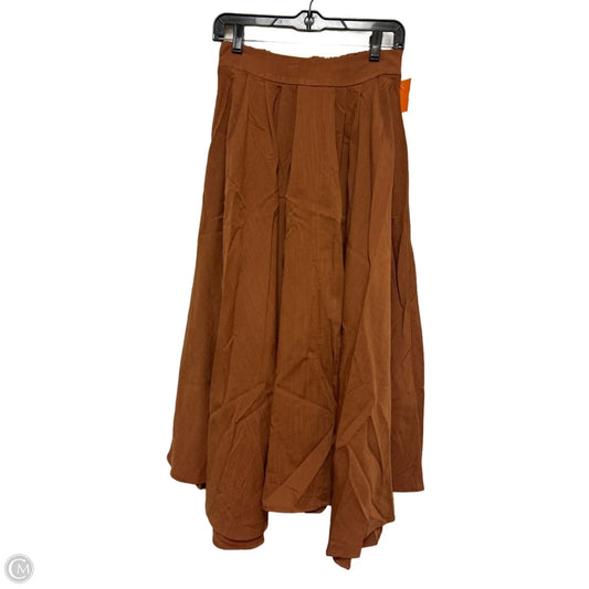 Skirt Maxi By Blu Pepper In Brown, Size: 4