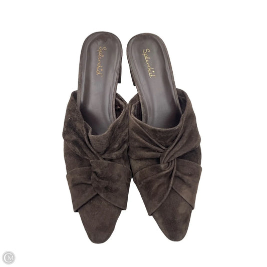 Shoes Heels Block By Splendid In Brown, Size: 10