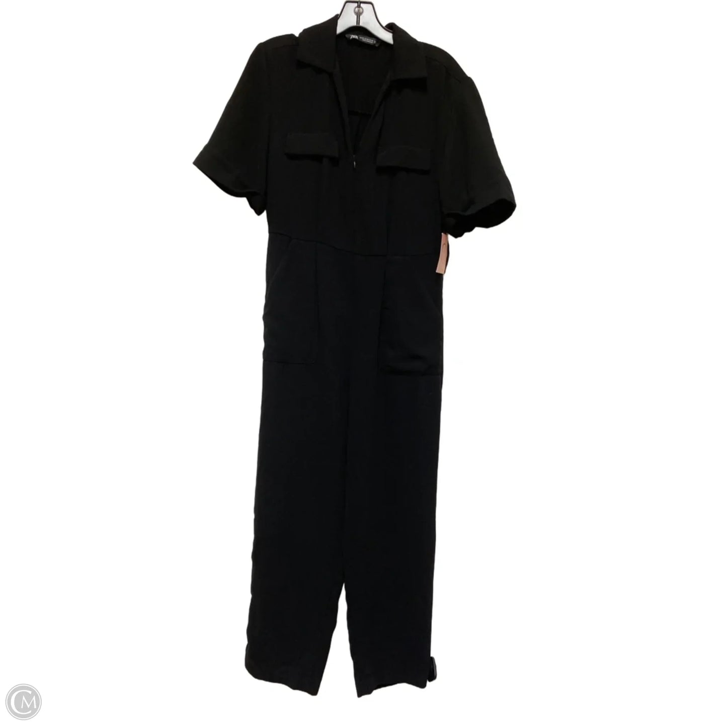 Jumpsuit By Zara In Black, Size: Xs