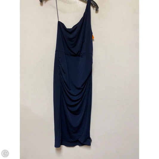 Dress Casual Midi By Socialite In Navy, Size: Xs