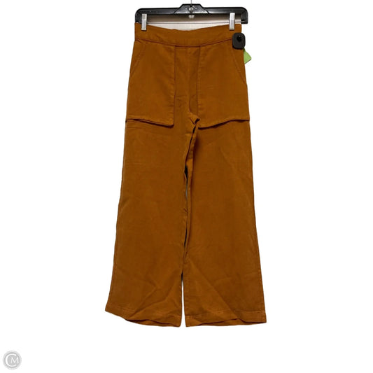 Pants Wide Leg By Cynthia Rowley In Tan, Size: 2