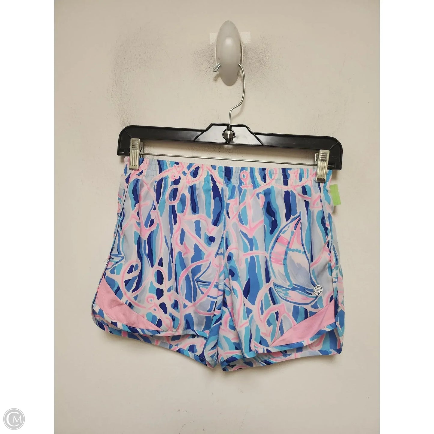 Shorts Designer By Lilly Pulitzer In Blue & Pink, Size: 0