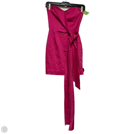 Dress Casual Short By French Connection In Pink, Size: 0