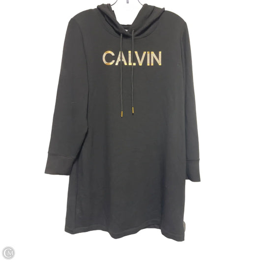 Dress Casual Short By Calvin Klein In Black, Size: L