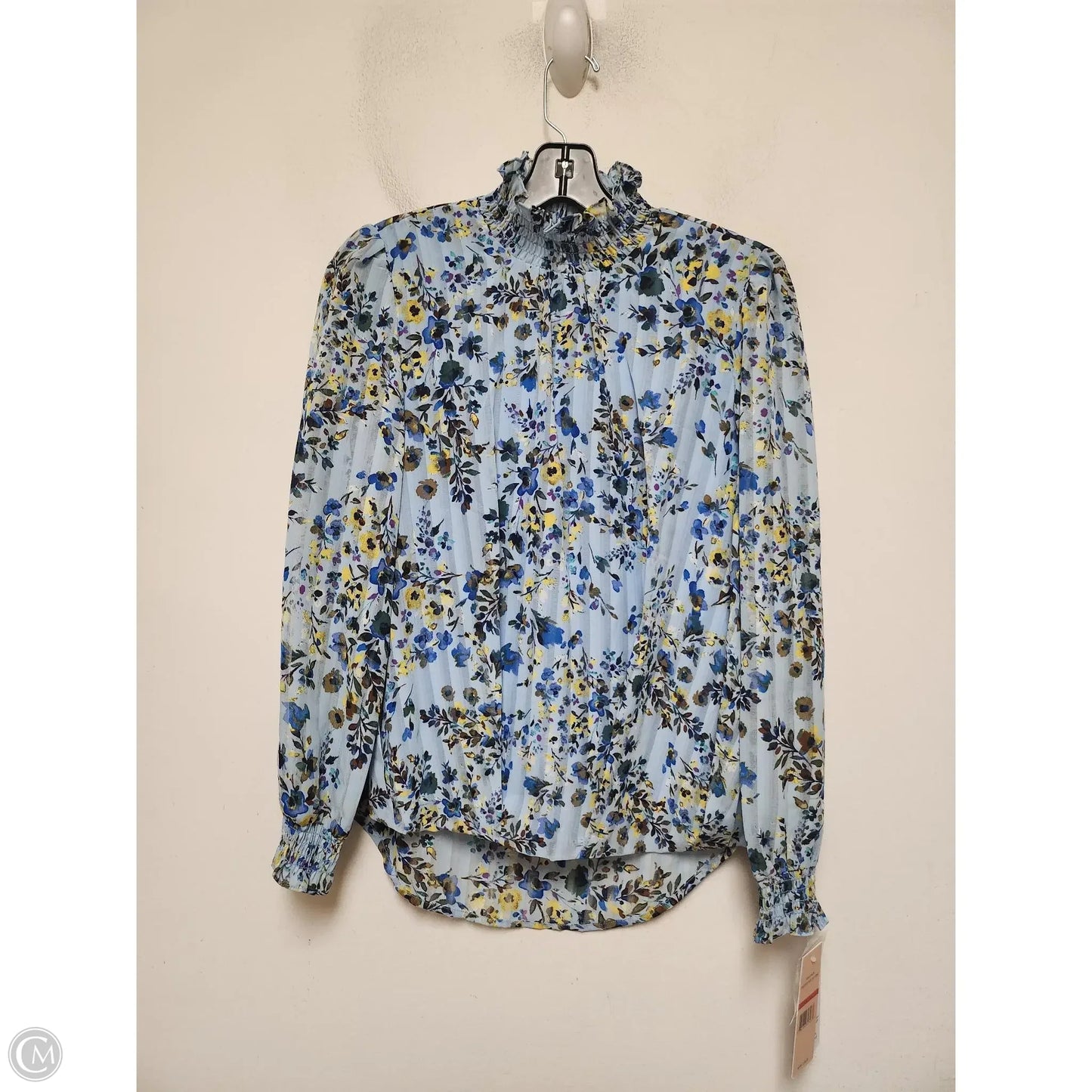 Top Long Sleeve By Nanette By Nanette Lepore In Floral Print, Size: Xs