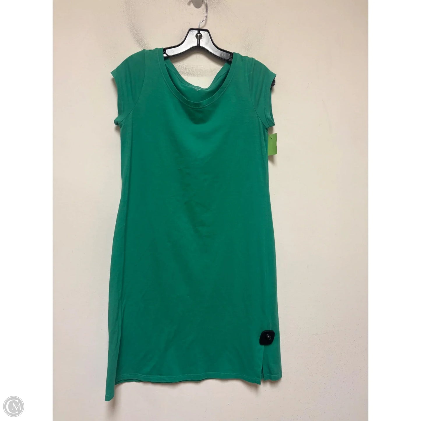 Dress Casual Short By Eileen Fisher In Green, Size: Xs