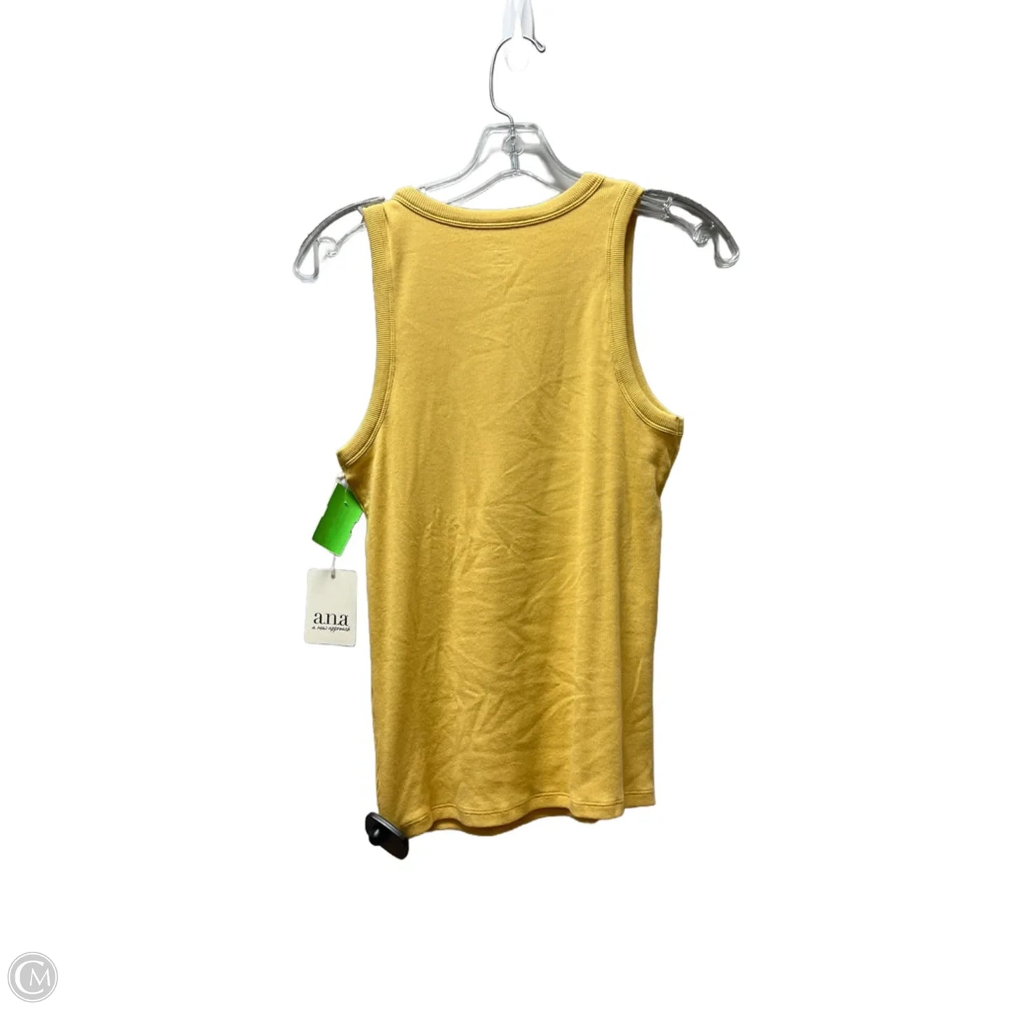 Tank Top By Ana In Yellow, Size: M