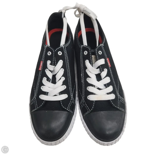 Shoes Sneakers By Levis In Black, Size: 9