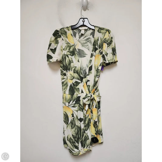 Dress Casual Short By H&m In Tropical Print, Size: S