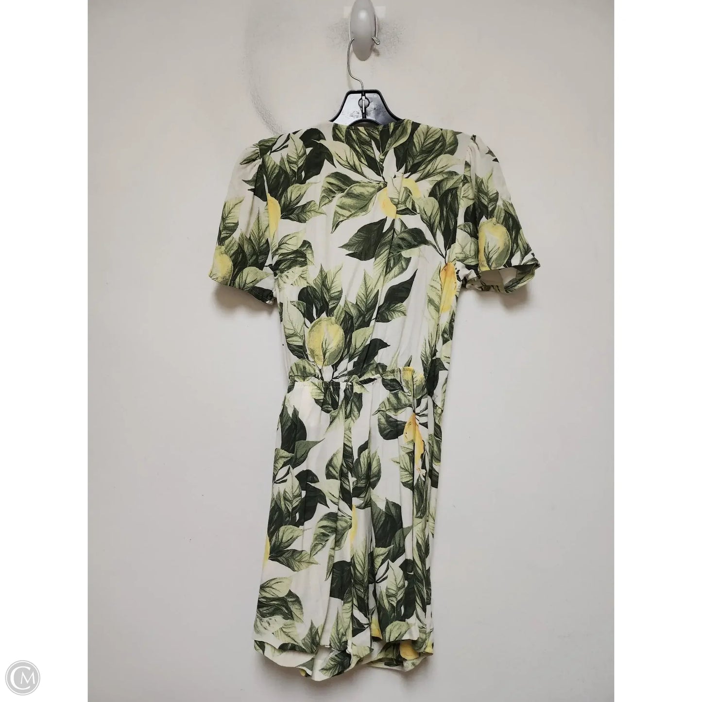 Dress Casual Short By H&m In Tropical Print, Size: S