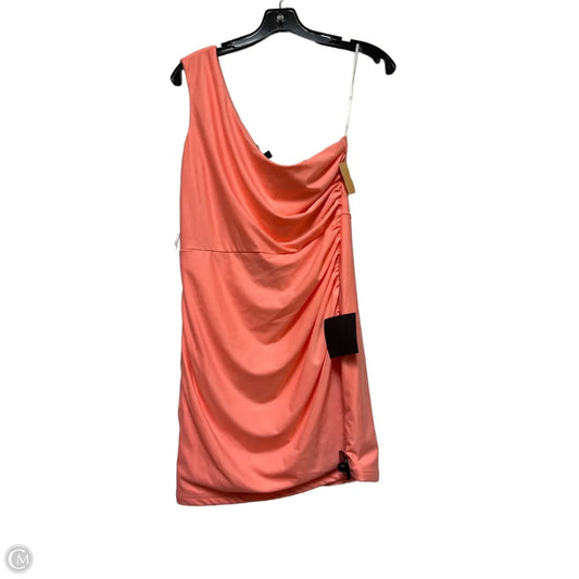 Dress Casual Short By Lulus In Peach, Size: L