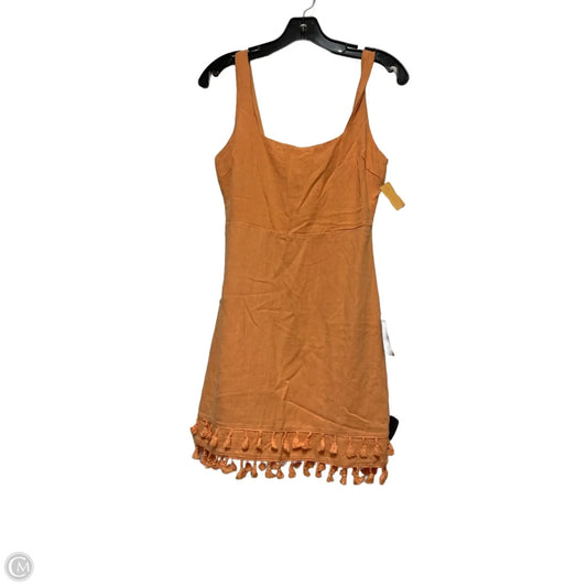 Dress Casual Short By Lulus In Orange, Size: Xs