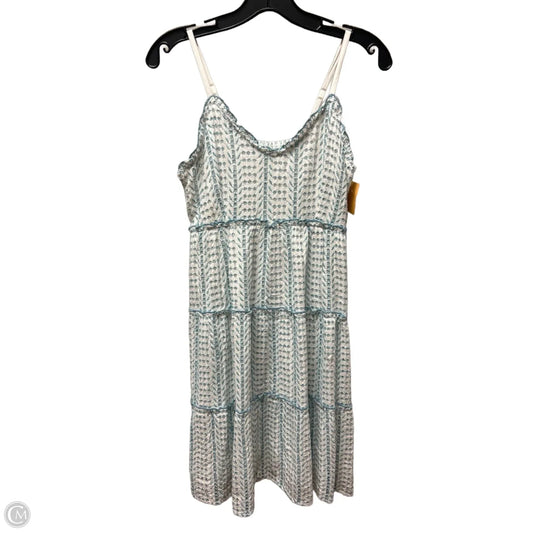 Dress Casual Short By Jessica Simpson In Blue & White, Size: L