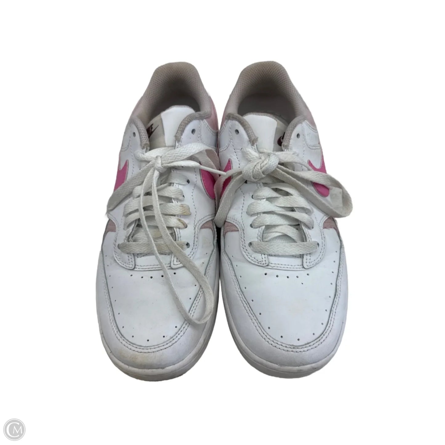Shoes Sneakers By Nike In Pink & White, Size: 8.5