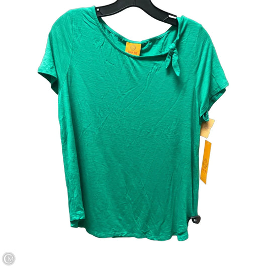 Top Short Sleeve Basic By Ruby Rd In Green, Size: M