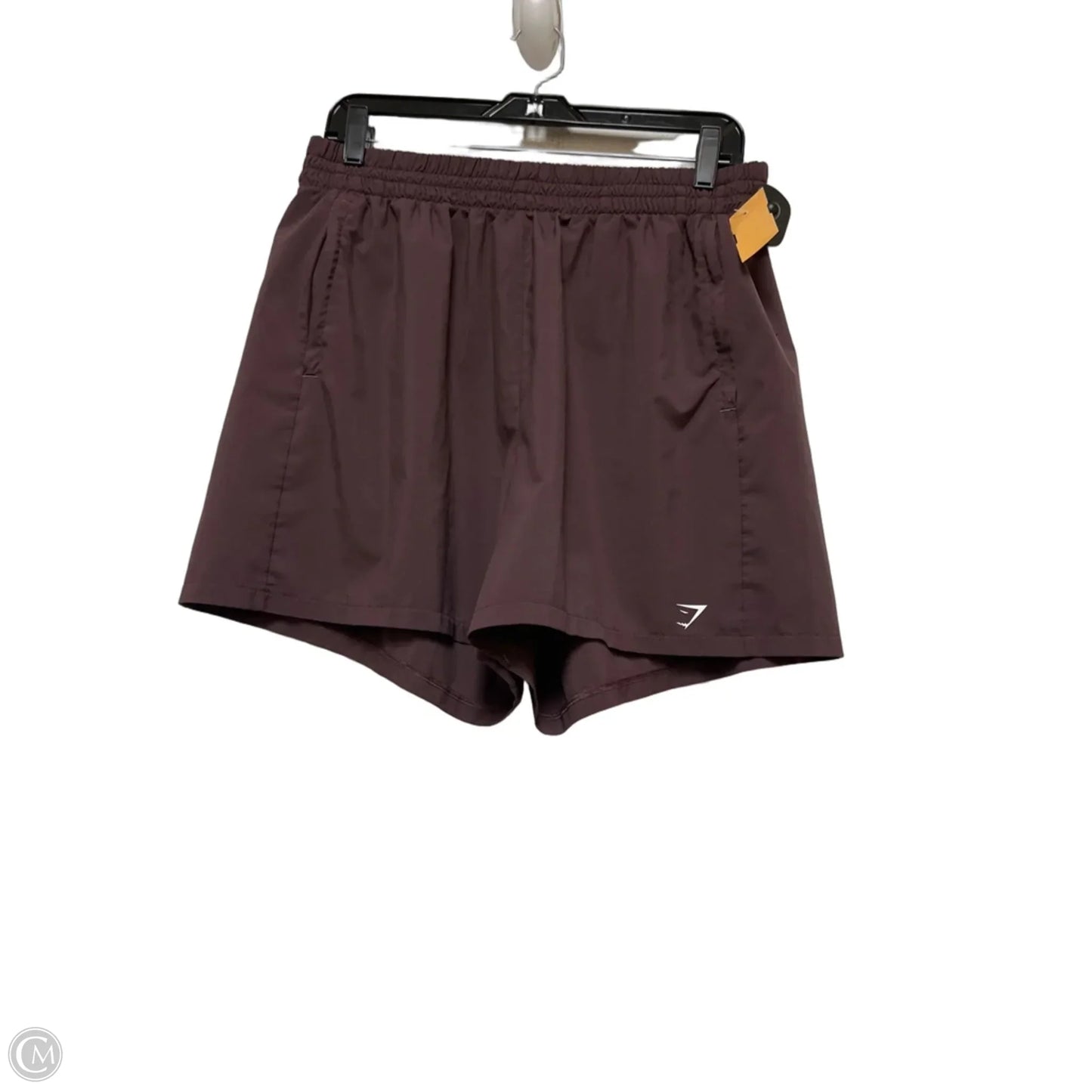 Athletic Shorts By Gym Shark In Brown, Size: Xl
