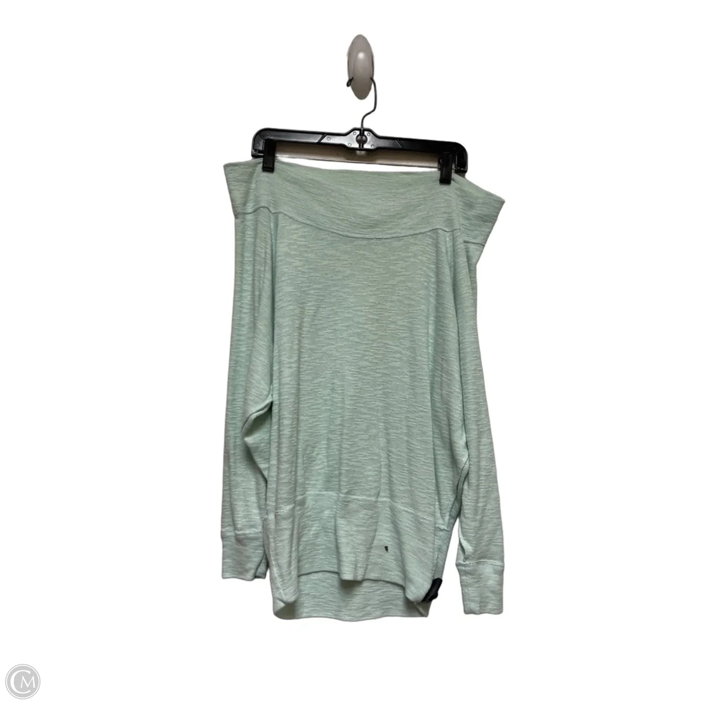 Top Long Sleeve By We The Free In Green, Size: S