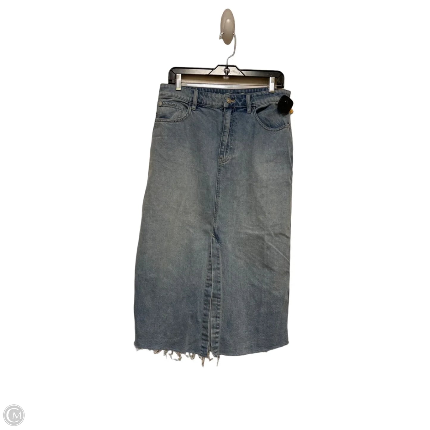 Skirt Maxi By We The Free In Blue Denim, Size: 8