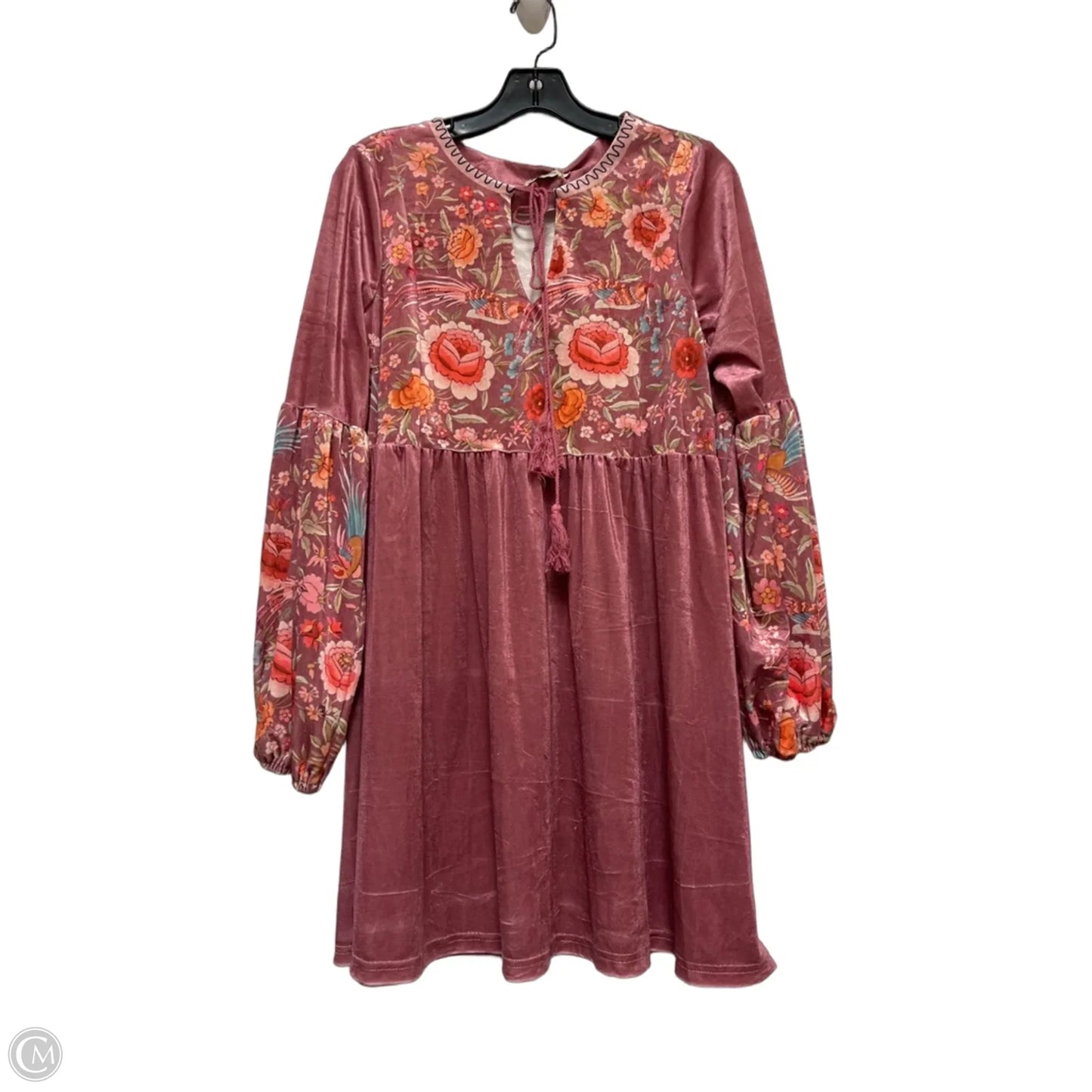Dress Casual Short By Clothes Mentor In Pink, Size: L
