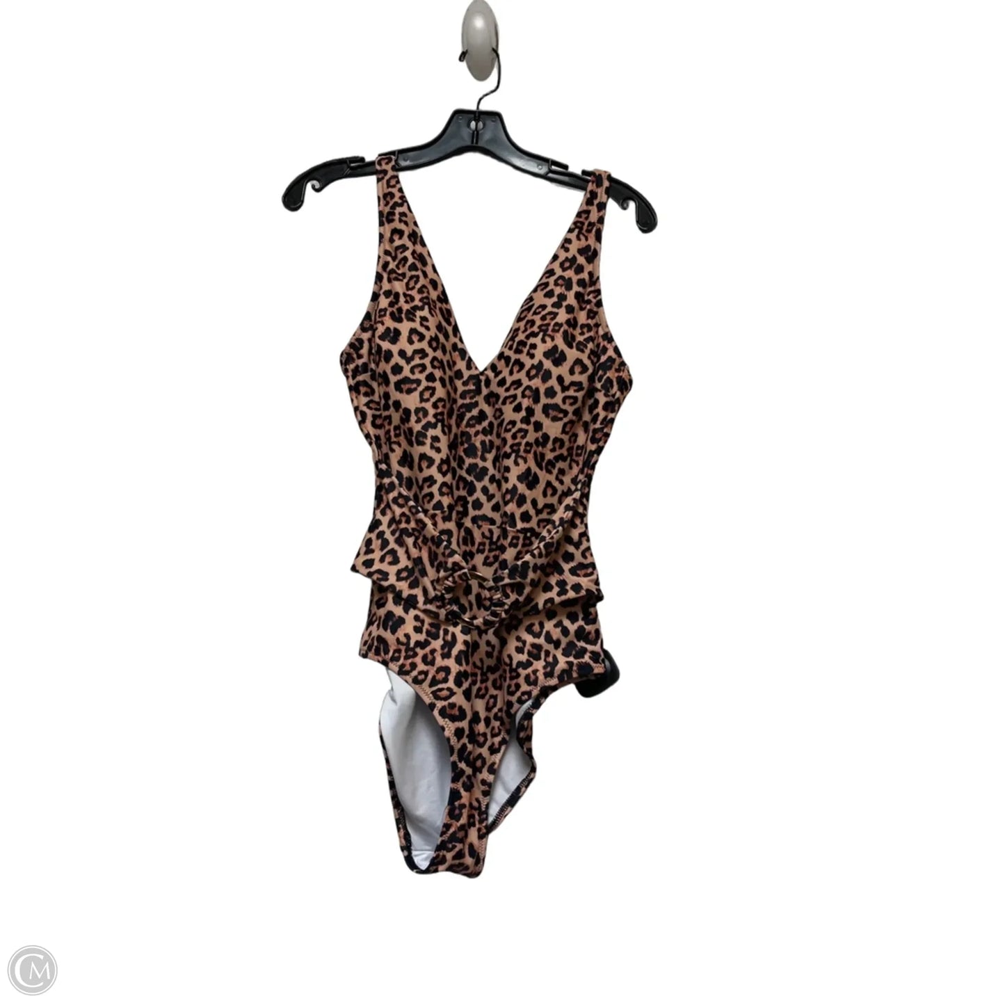 Swimsuit By Clothes Mentor In Animal Print, Size: M
