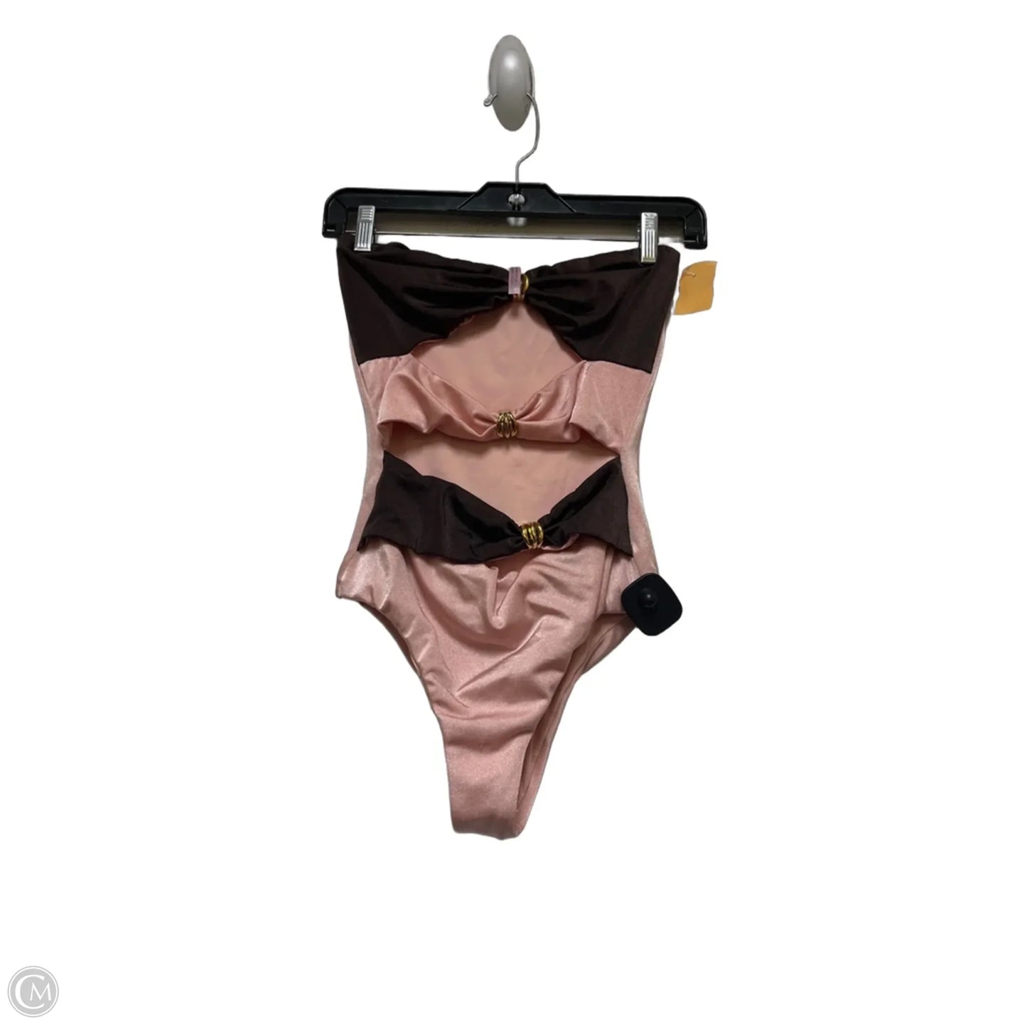 Swimsuit By Clothes Mentor In Brown & Pink, Size: Sp