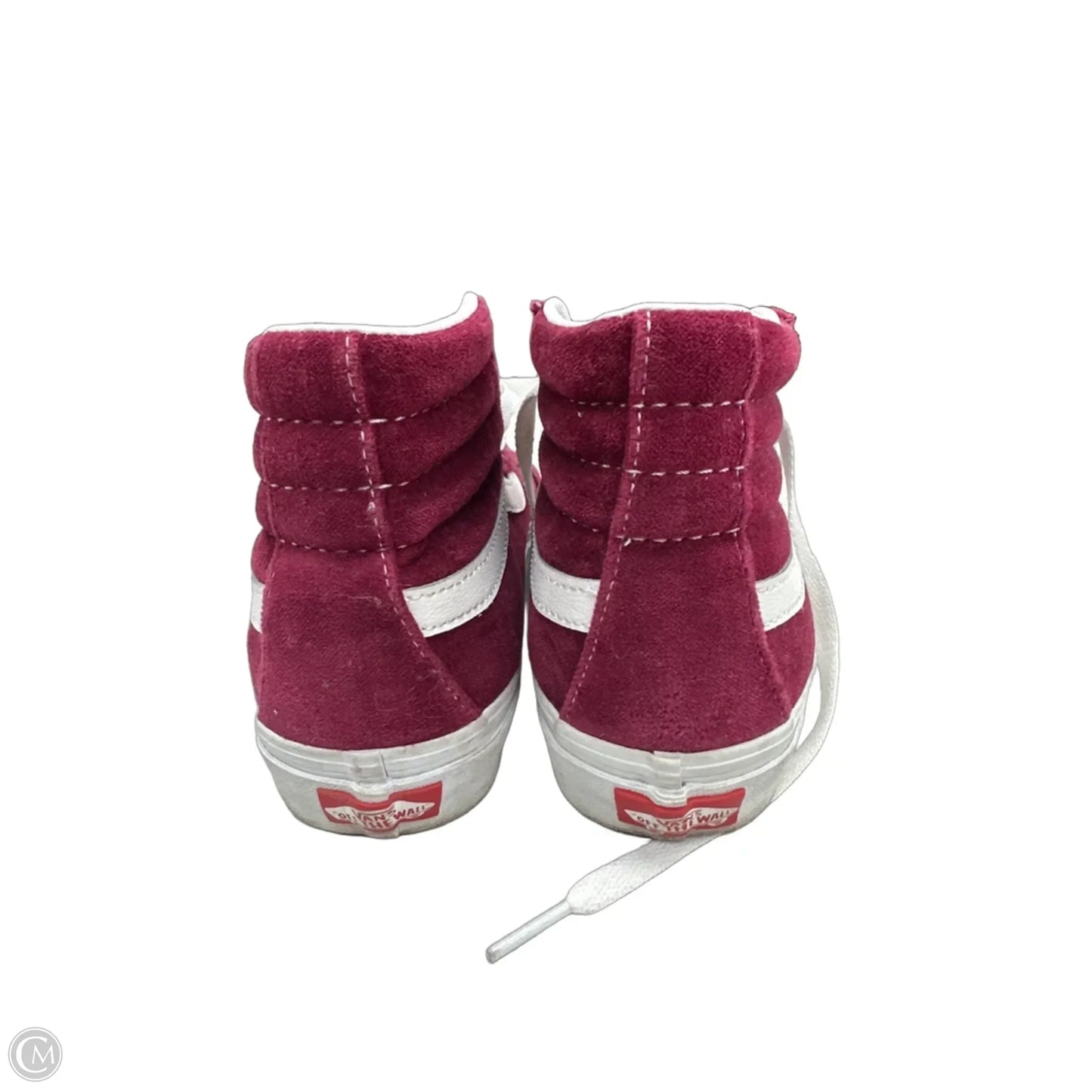 Shoes Sneakers By Vans In Red, Size: 6.5