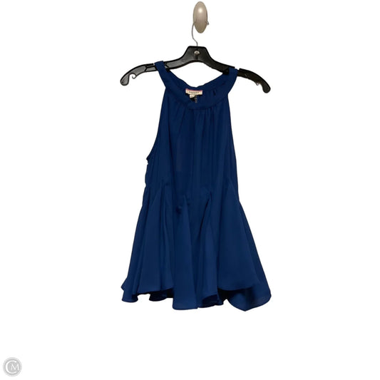 Top Sleeveless By Clothes Mentor In Blue, Size: L