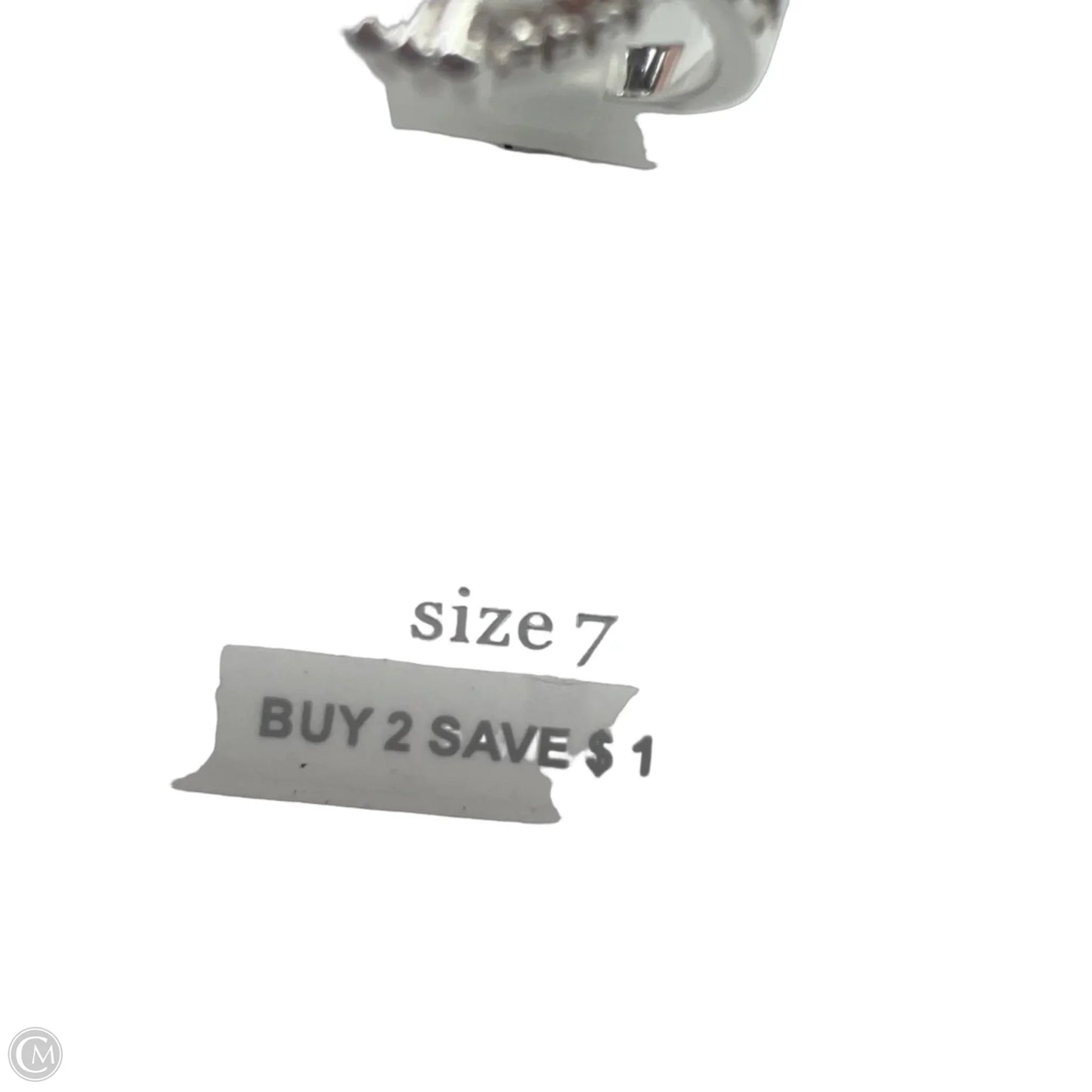 Ring Band By Clothes Mentor, Size: 7