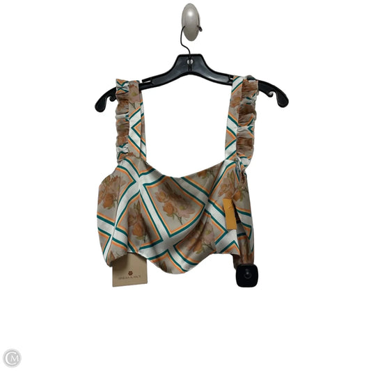 Top Sleeveless By Clothes Mentor In Floral Print, Size: M