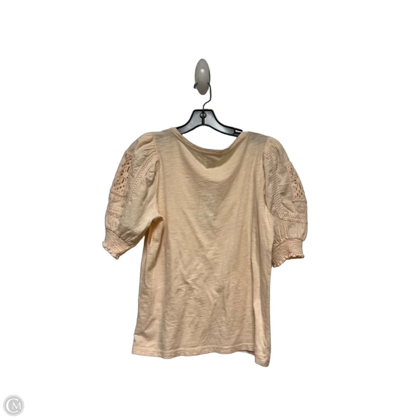 Top Short Sleeve By Design History In Pink, Size: S
