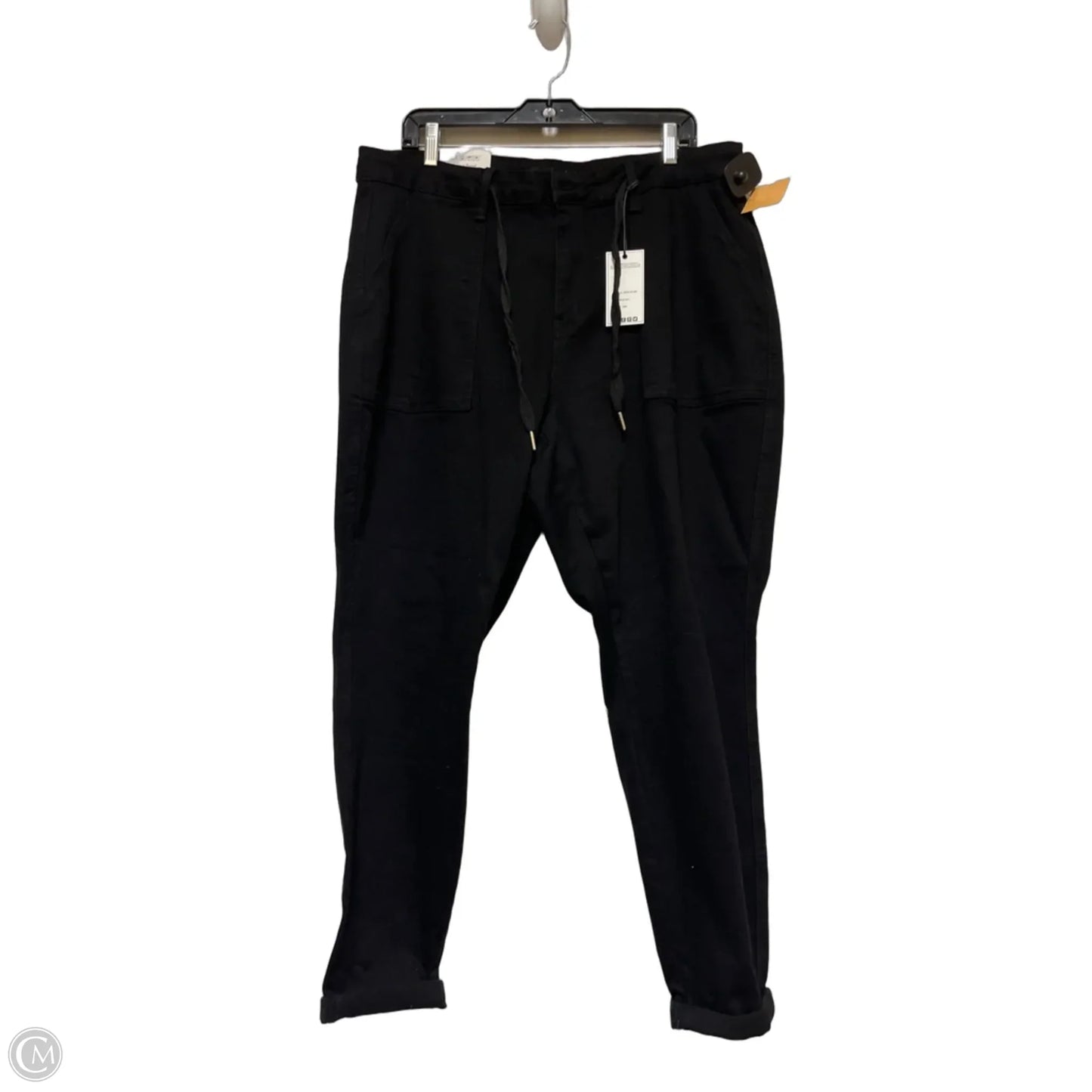 Jeans Skinny By Judy Blue In Black Denim, Size: 18