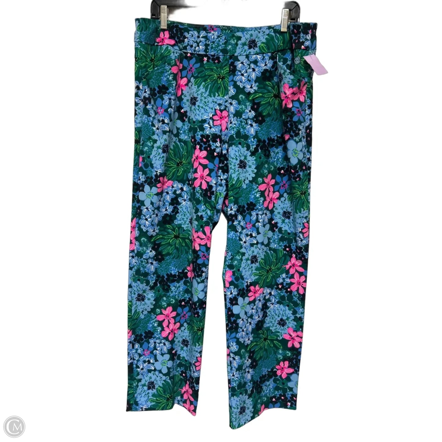 Pants Designer By Lilly Pulitzer In Tropical Print, Size: 16