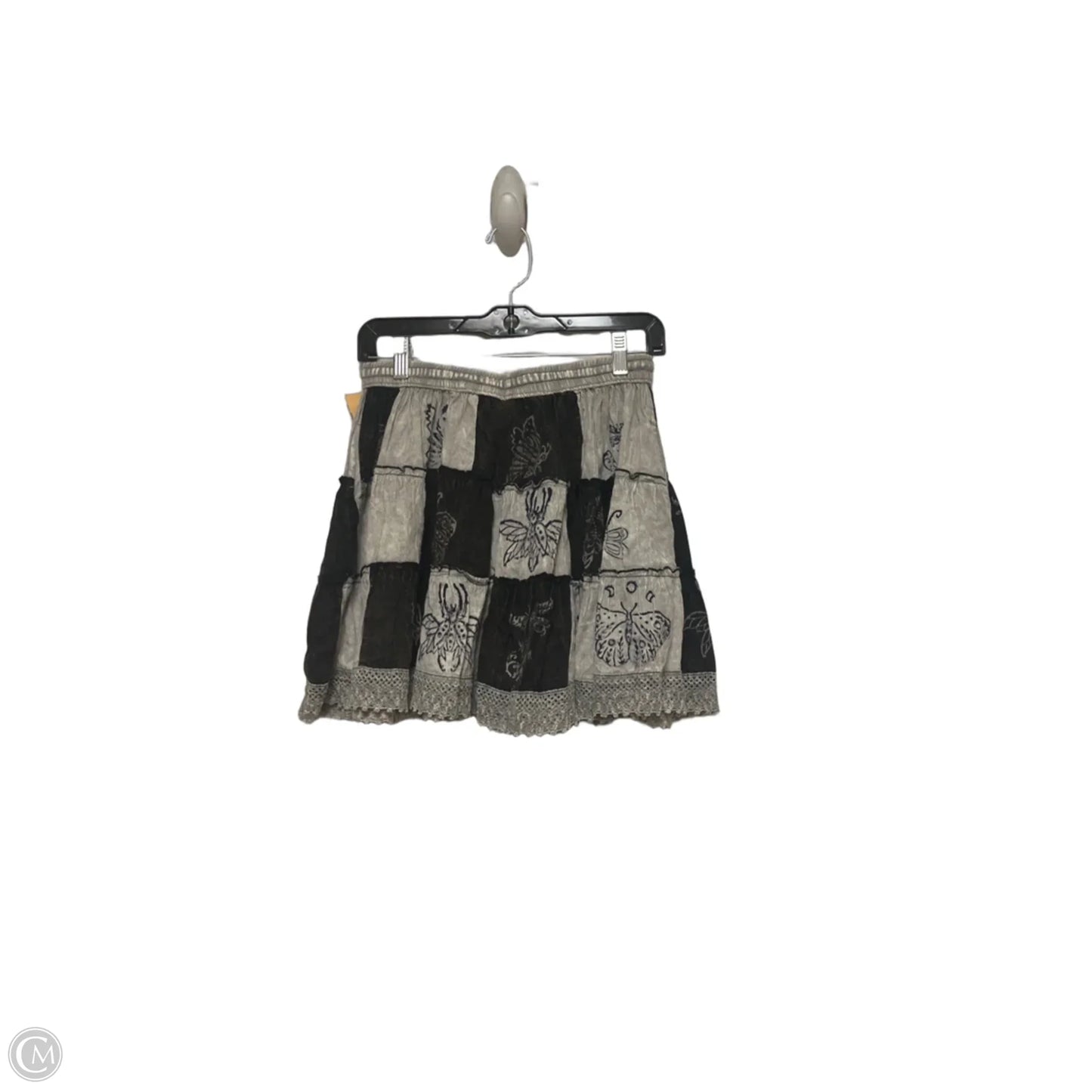 Skirt Mini & Short By Clothes Mentor In Checkered Pattern, Size: Osfm