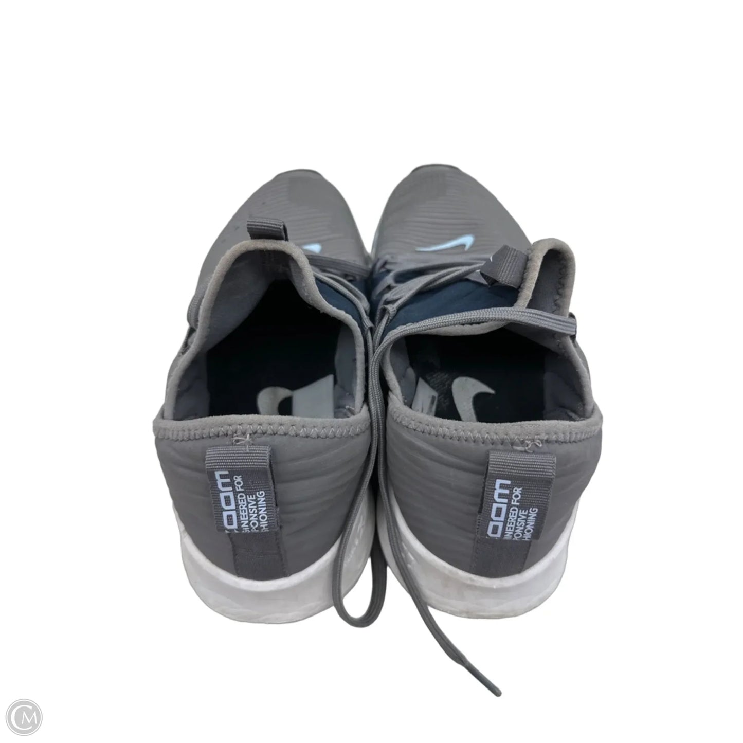 Shoes Athletic By Nike In Blue & Grey, Size: 8