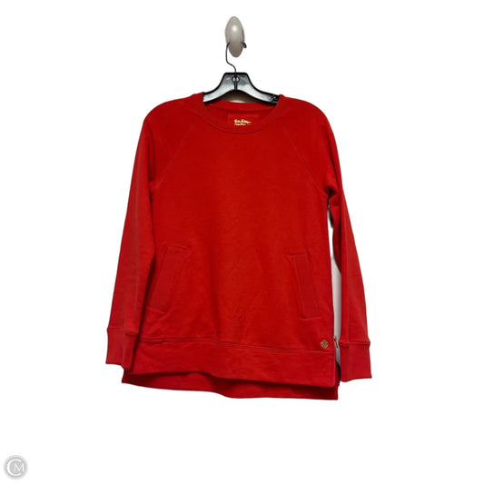 Top Long Sleeve Designer By Lilly Pulitzer In Red, Size: Xs