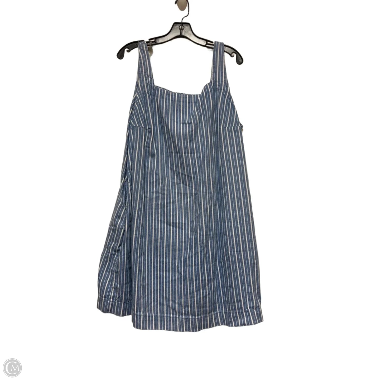 Dress Casual Short By A New Day In Striped Pattern, Size: Xxl