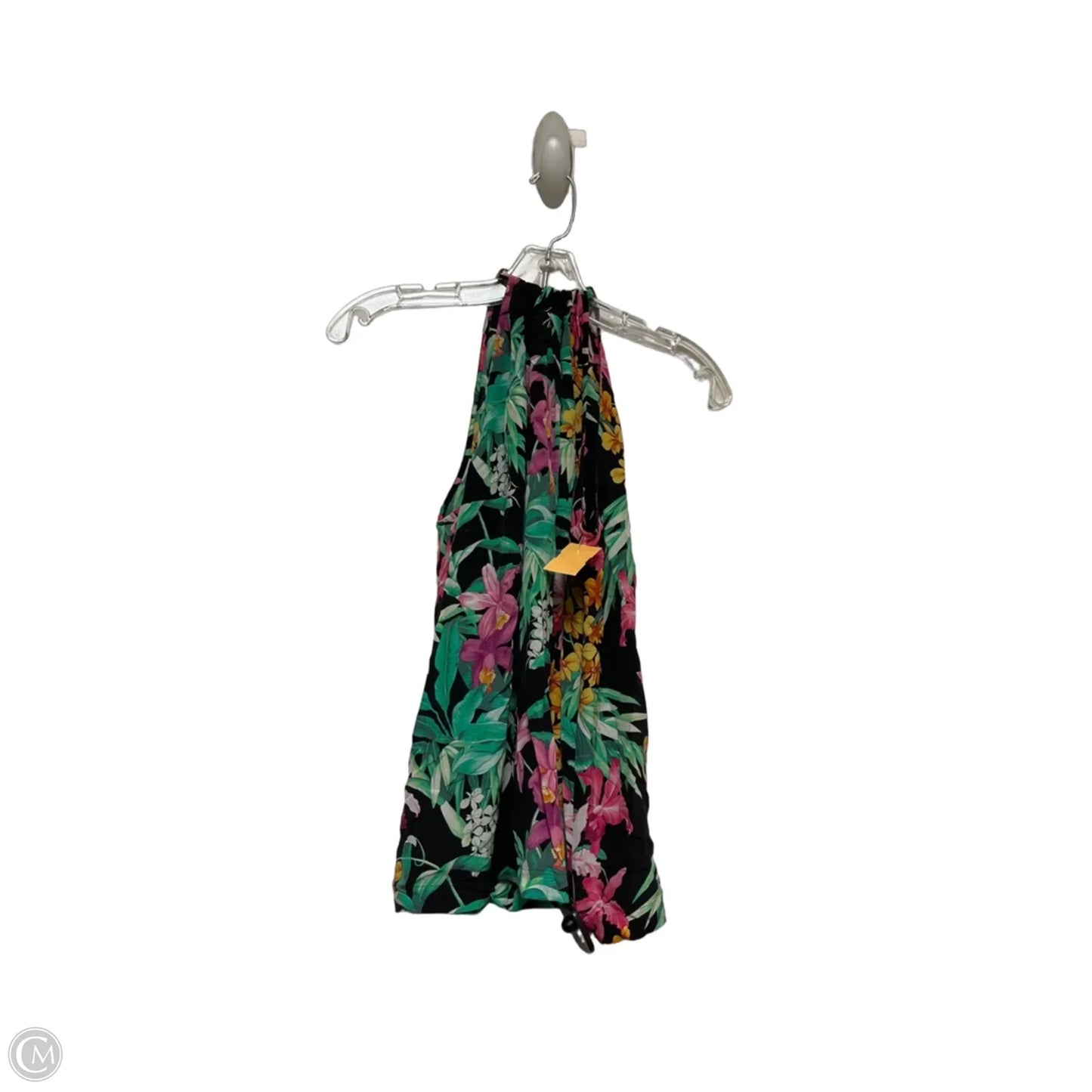 Top Sleeveless By Tommy Bahama In Tropical Print, Size: L