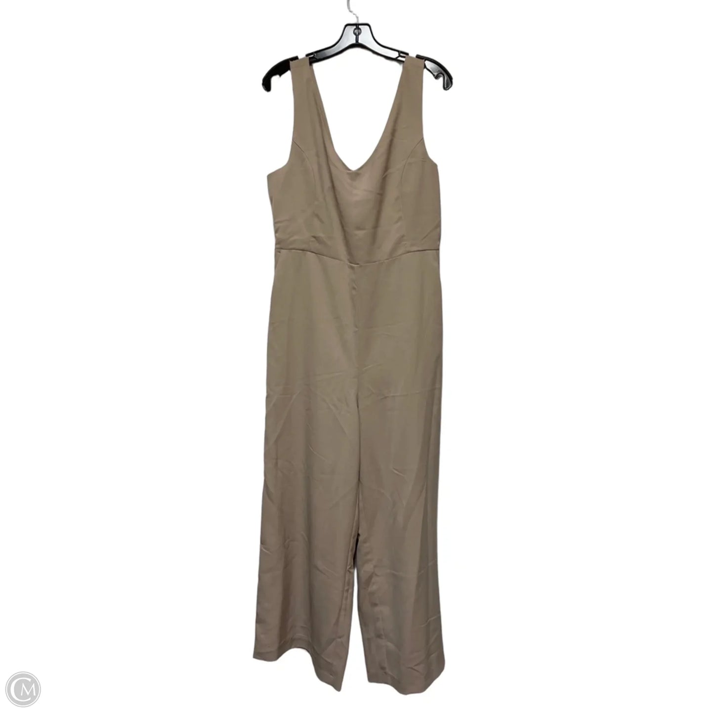 Jumpsuit By Melloday In Beige, Size: Xl