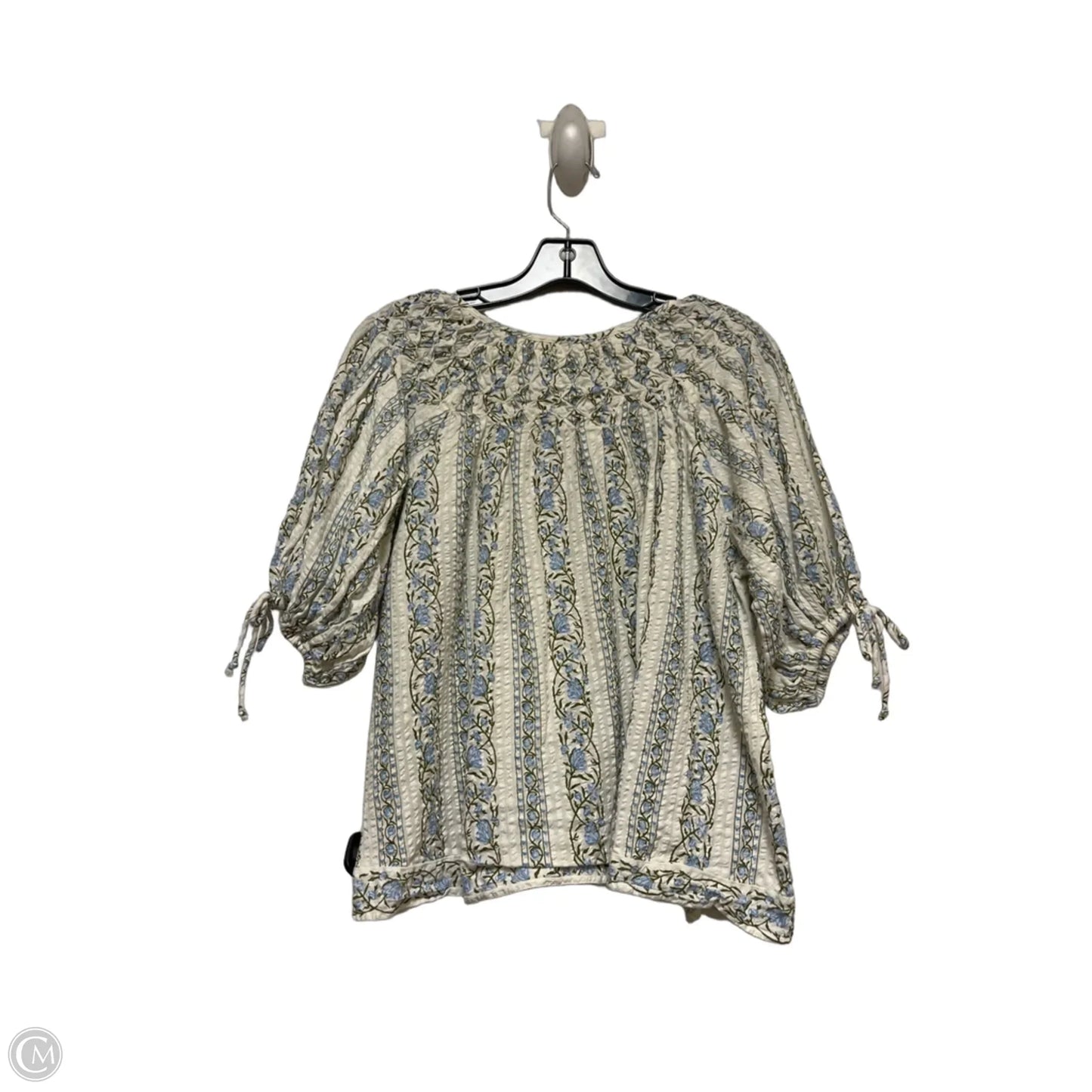 Top Short Sleeve By Clothes Mentor In Floral Print, Size: S