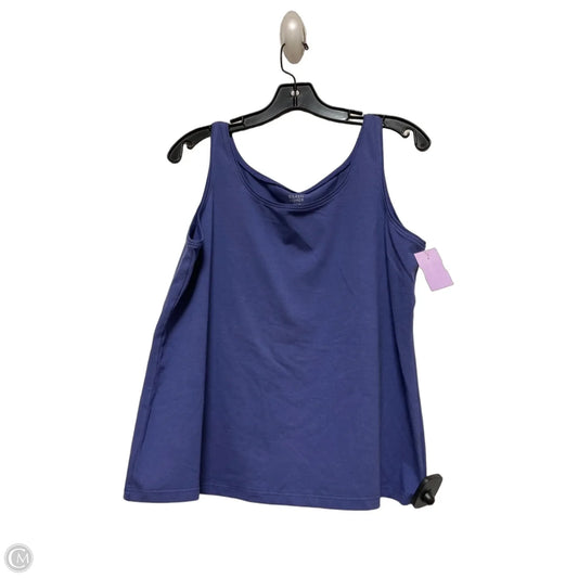 Tank Top By Eileen Fisher In Purple, Size: L
