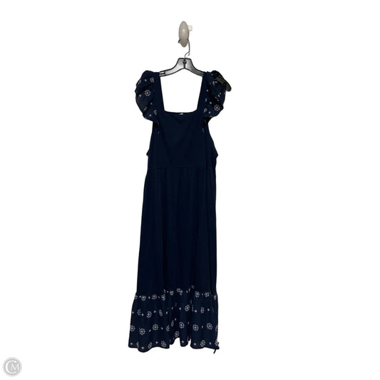 Dress Casual Midi By J. Crew In Navy, Size: L