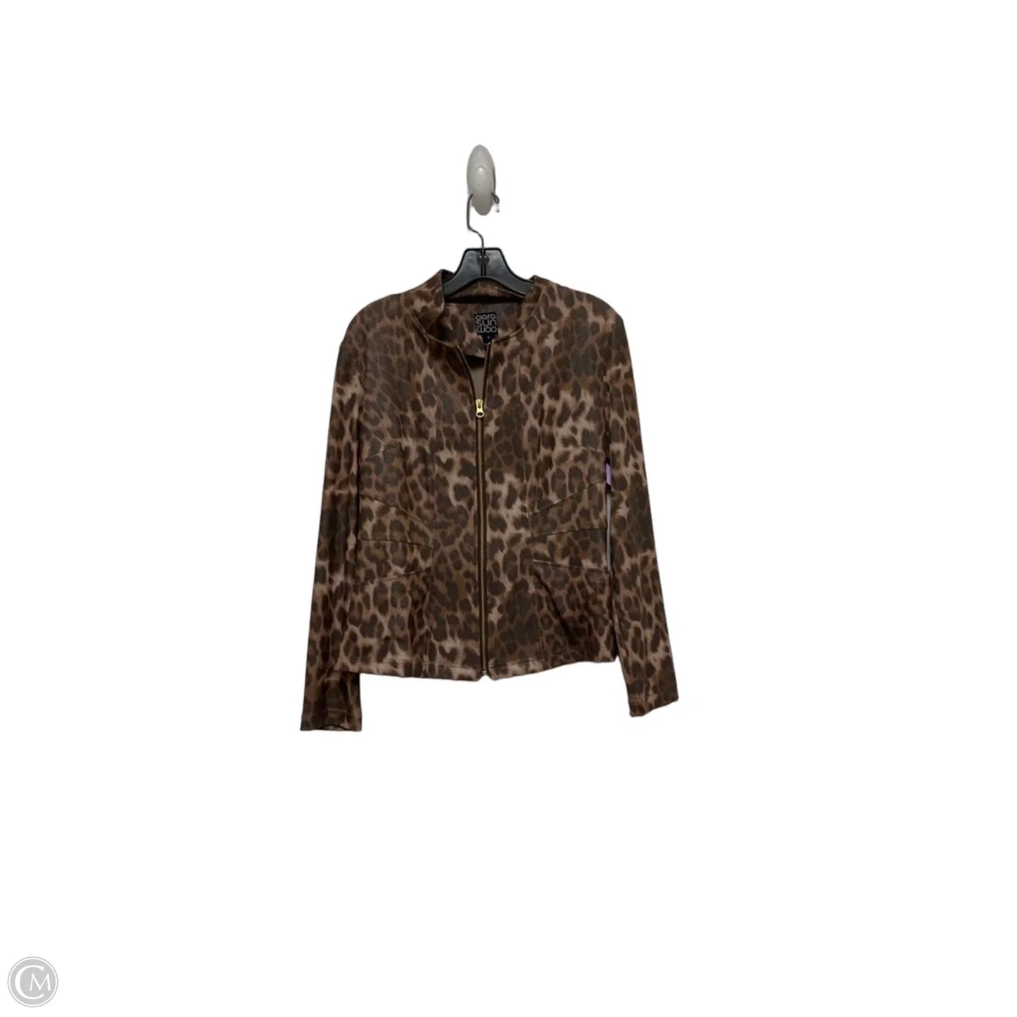 Jacket Other By Clara Sun Woo In Animal Print, Size: S